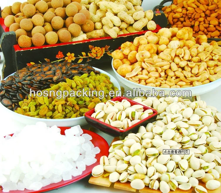 Factory Price Full Automatic 50g To 2500g  Black Sunflower Seeds Kernels Packaging Machine With Nitrogen