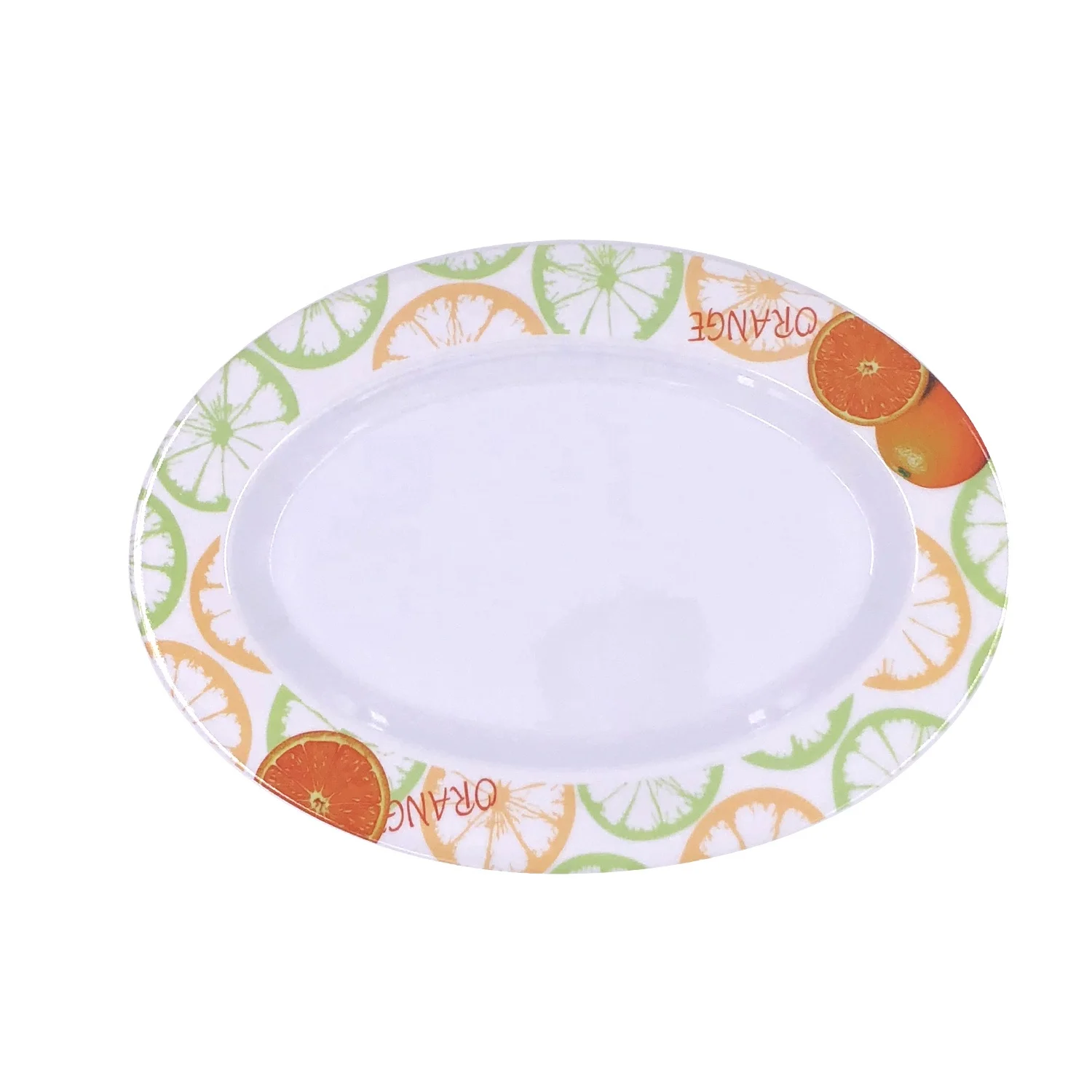 
Сделано в Китае, овальной формы, меламиновые блюда для рыбы и тарелка для ресторана 