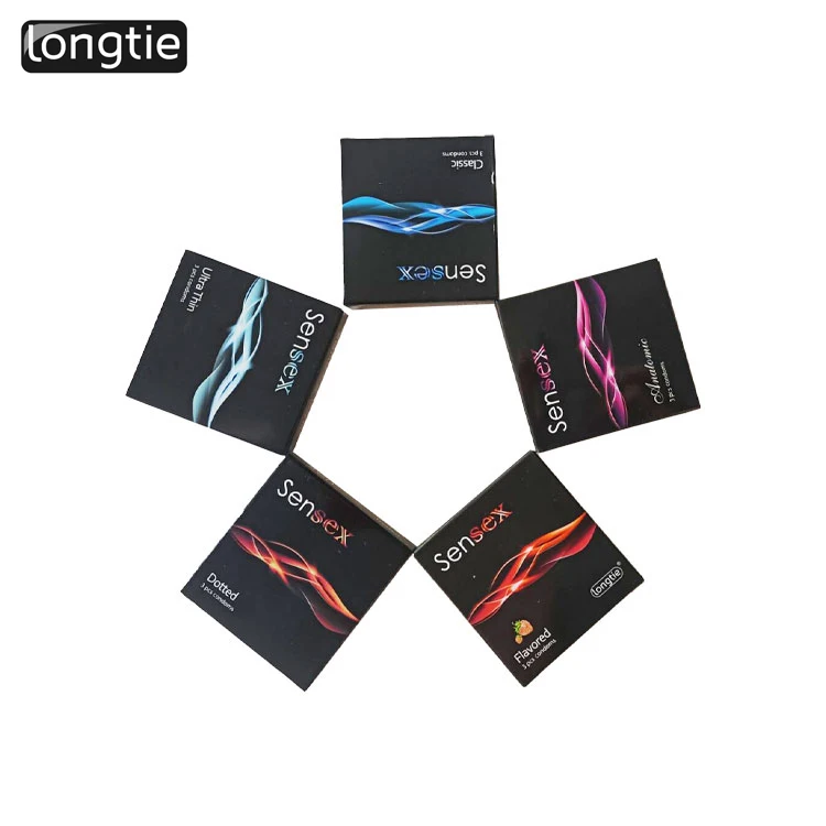 Customized Package Logo OEM Factory Sale Natural Latex Condom for Male Sex Toy Safe Protection