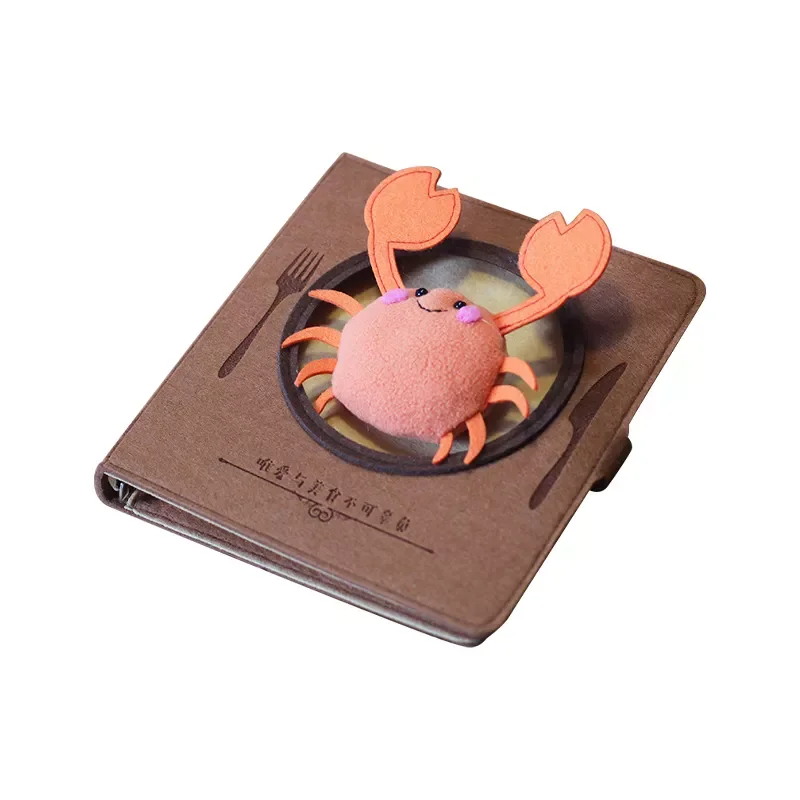 Kawaii Stationery Hamburger 3D Food Cover Diary Journal Multiple Color Custom Mini Notebook