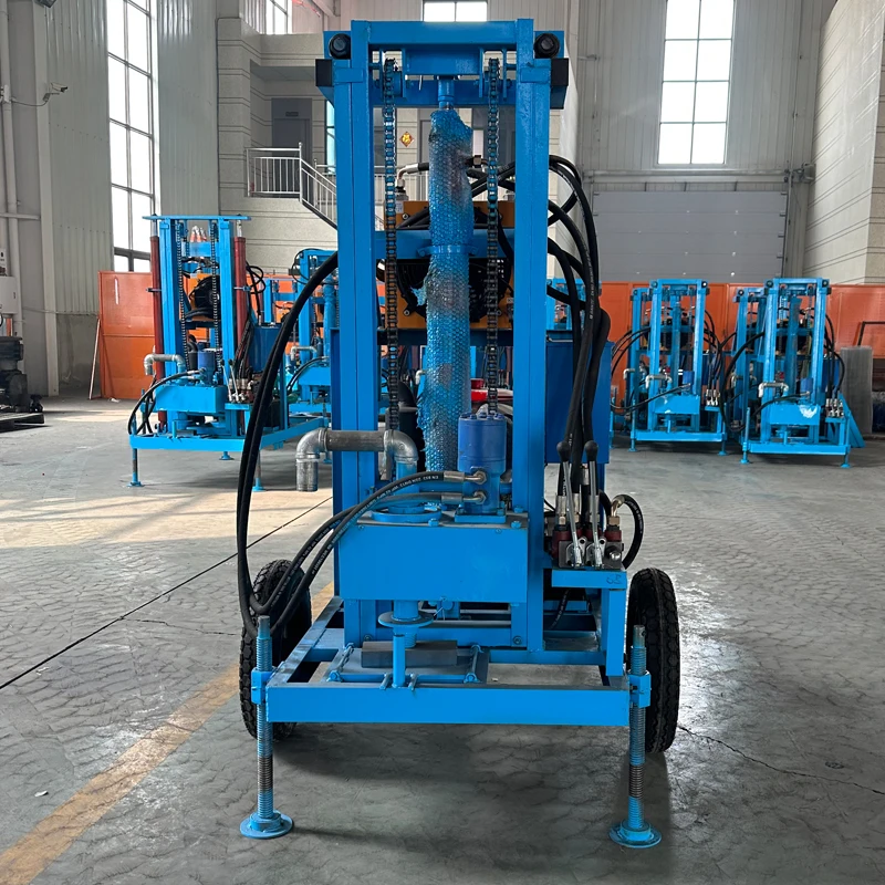 Equipo de drilling pozos hidraulicos maquina portatil agua en China