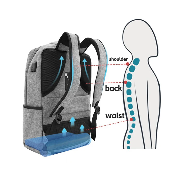 travel computer bagpack oxford laptop business back bag large travel backpack laptop bags with custom logo manufacturers china