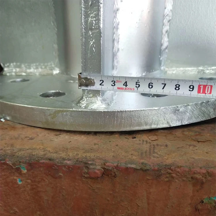 Chinese Wholesale customized Hot dip galvanized steel road highway lamp post of street light pole