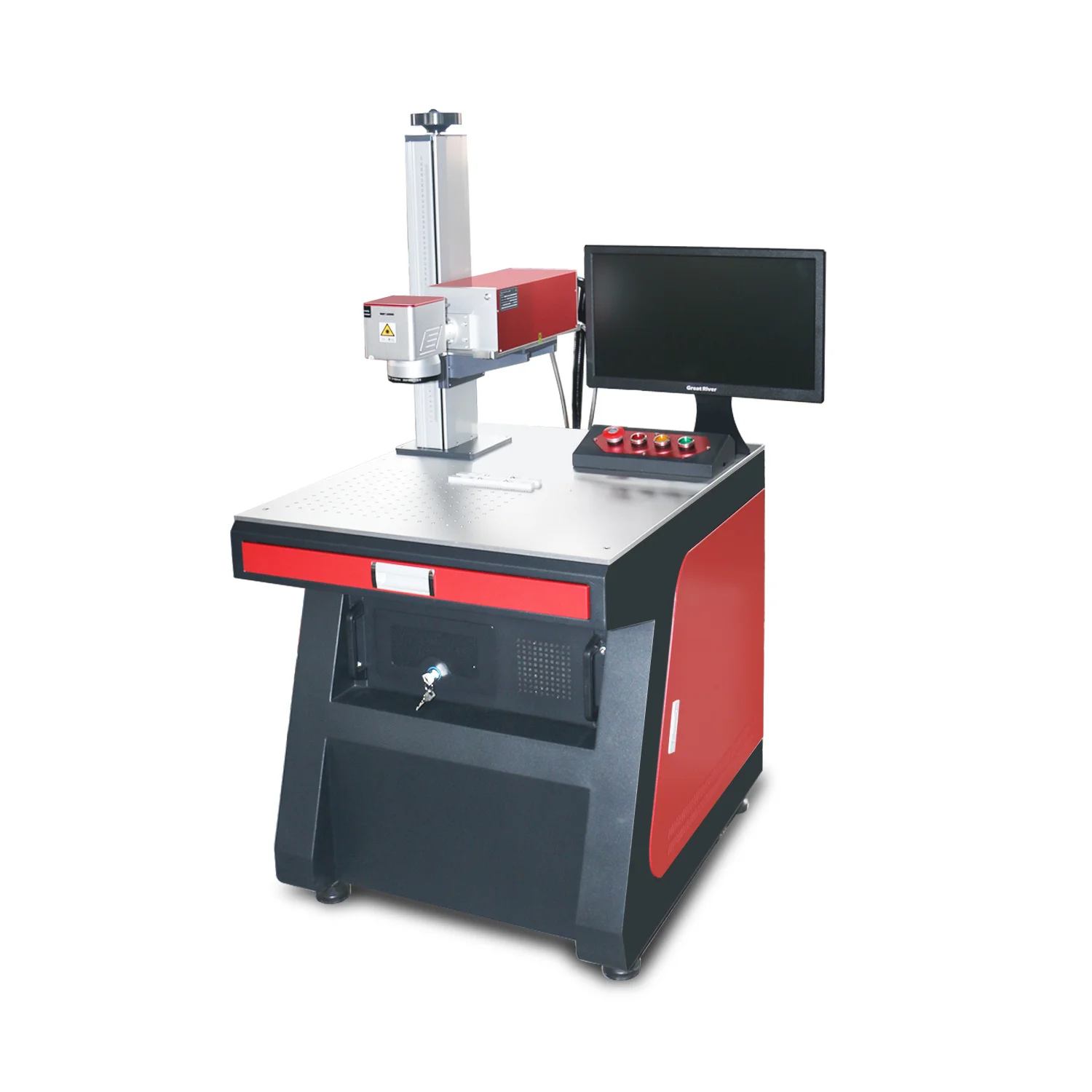 UV Laser Marking Machine 5W Water Cooling UV Laser Engraving Printing Machine