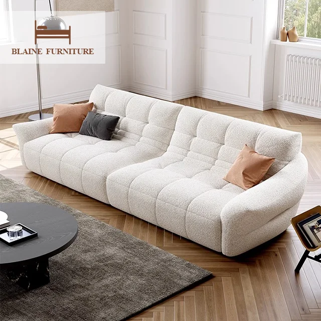 New Trend Wholesale Fabric Unique Sectional Sofa Modern Design Home Living Room Furniture Modular Couch Set Luxury Sofa Set