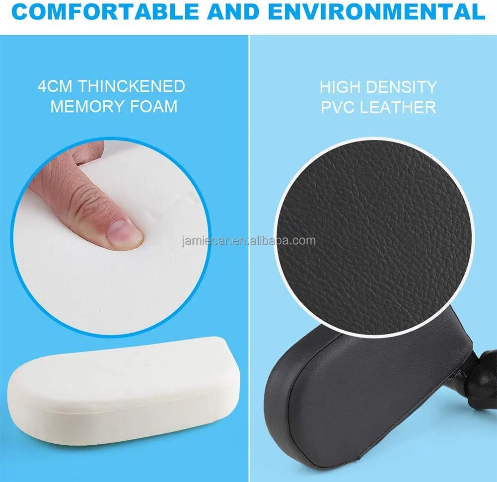 Adjustable Car Neck Headrest Pillow Car Seat Memory Pad Car Travel Sleeping Head Neck Body Support for Kid Adults