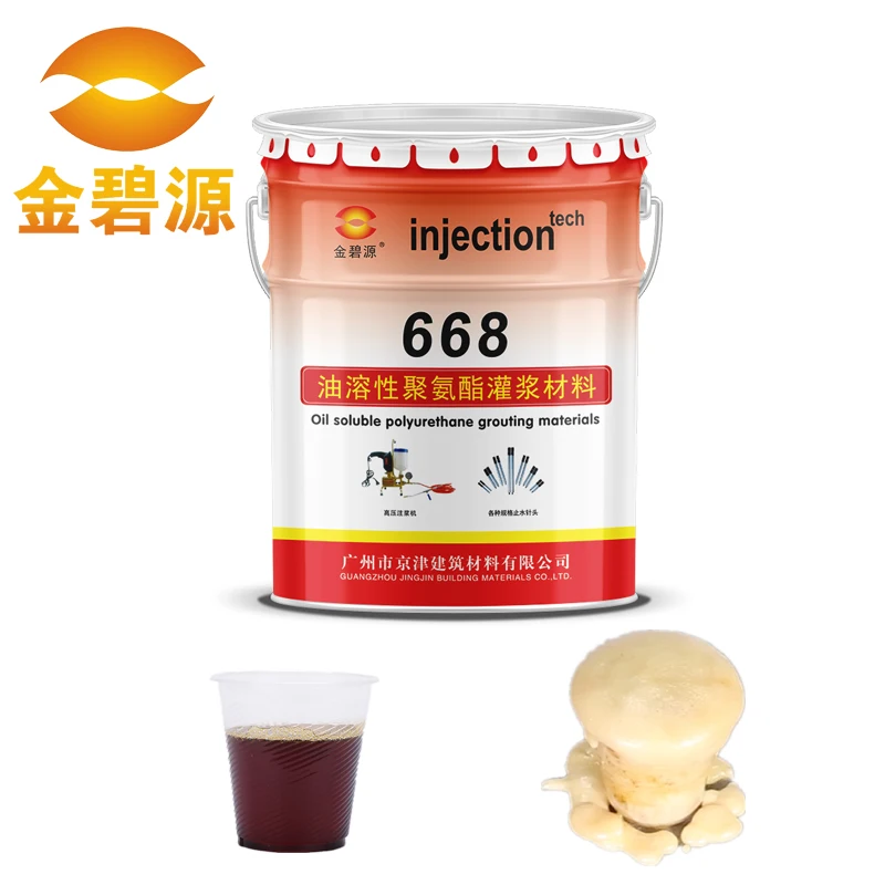 JBY668 полиуретановые пенопластовые материалы для гидроизоляции бетона и