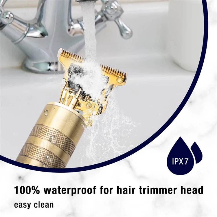 Professional Cordless Hair Clippers Machine Trimmer Baldheaded Hair Clippers Zero Gapped Detail Beard Shaver for Men