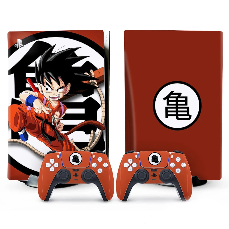 Аниме применяется мультфильм PS5 наклейка аниме версия оптического привода DBZ PS 5 игровая консоль защитная
