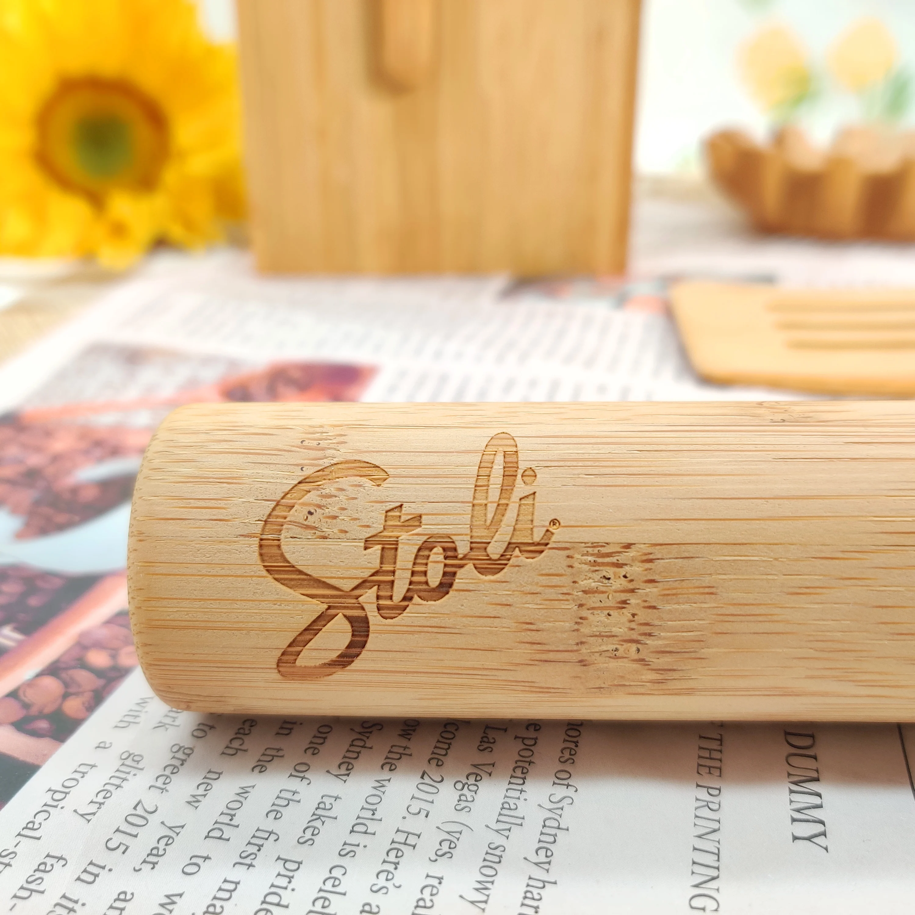 kitchen tool eco friendly bamboo Hammer meat stick