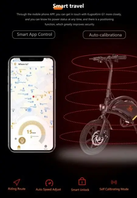 black friday deals 2021 EU stock free tax drop shipping 14 Inches tyre KUGOO B2 V1 folding electric bikes bicycles for adults