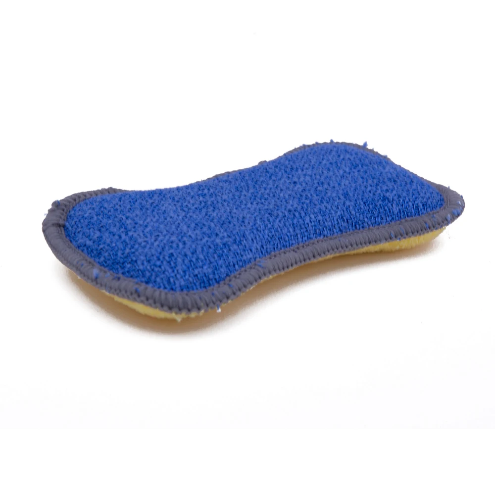 DH-A4-11 cleaning polishing coral fleece 2 sided car wash sponges car wash sponge big tire car washing sponge