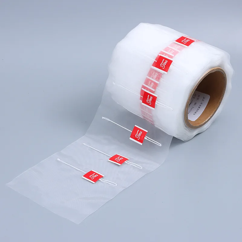 Factory Direct Sale 6000bags/roll Nylon Drip Tea Bag Filter Paper For Tea Packing