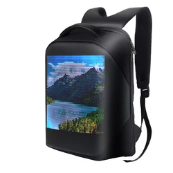 Latest Wifi Innovative Backpack Waterproof for Outdoor Advertising Screen with LED Display Backpack