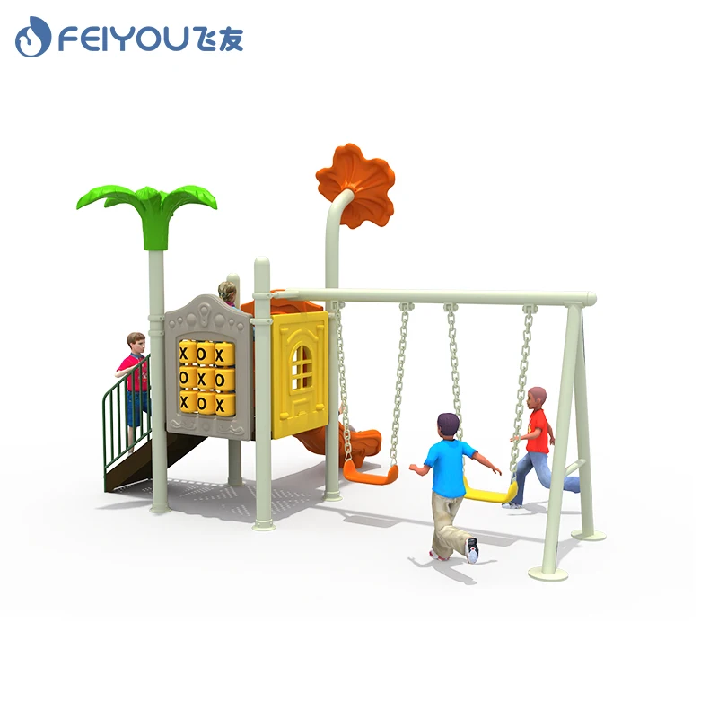 Outdoor play station systems play set rotational moulds slide playground children playground