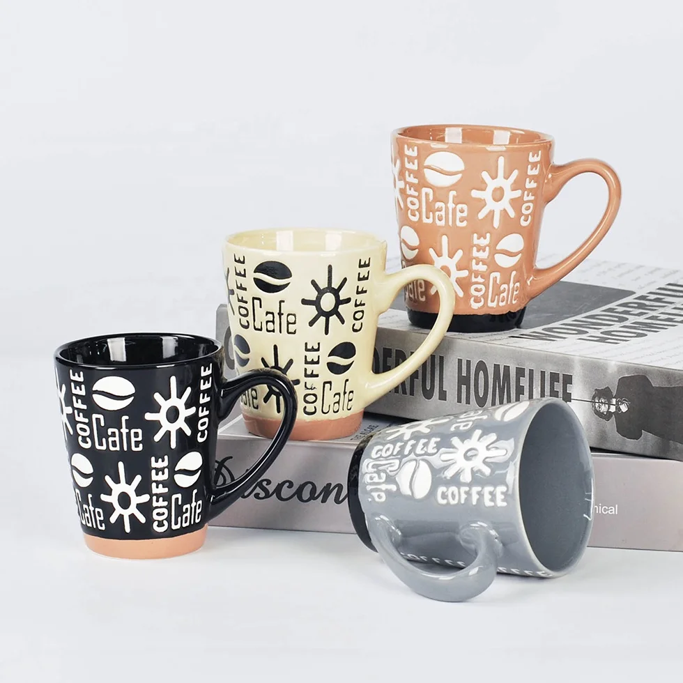 Customize 25 28 oz Big White Ceramic Porcelain Stoneware Coffee Brew Tea Cups boss Mugs with logo Lid for Office Using Wholesale