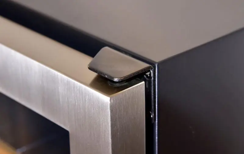 JC-105 двойной высокий компрессор вина охладители для продажи черный винный шкаф холодильник