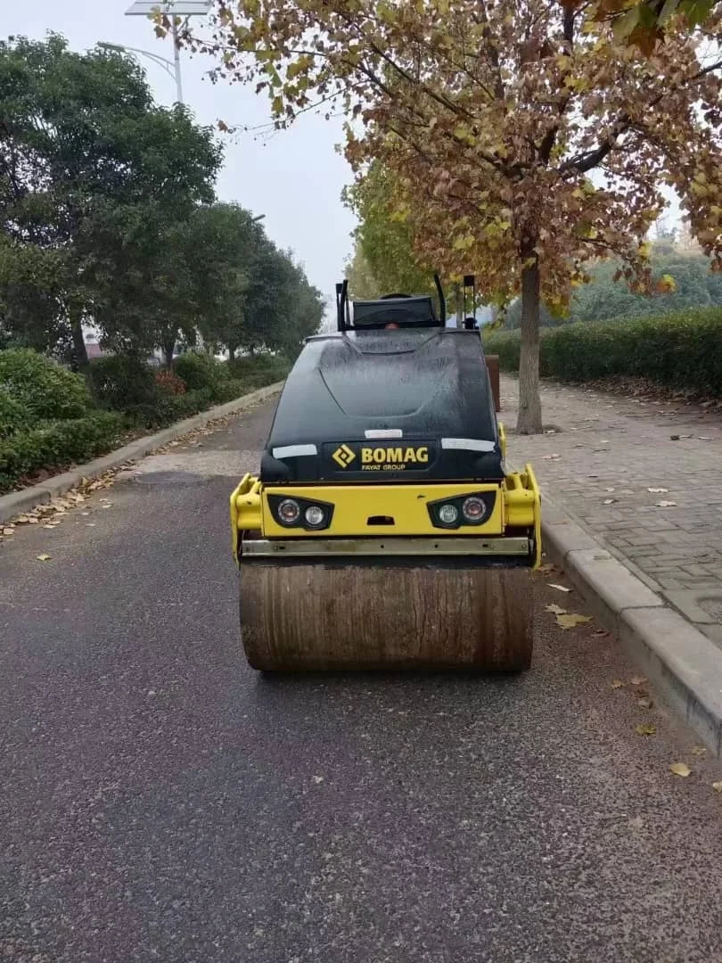 2024 новый дорожный мини-Каток BOMAG BW120AD высокого качества 5 тонн 22 9 кВт двигатель Kubota двухбарабанный тандемный ролик