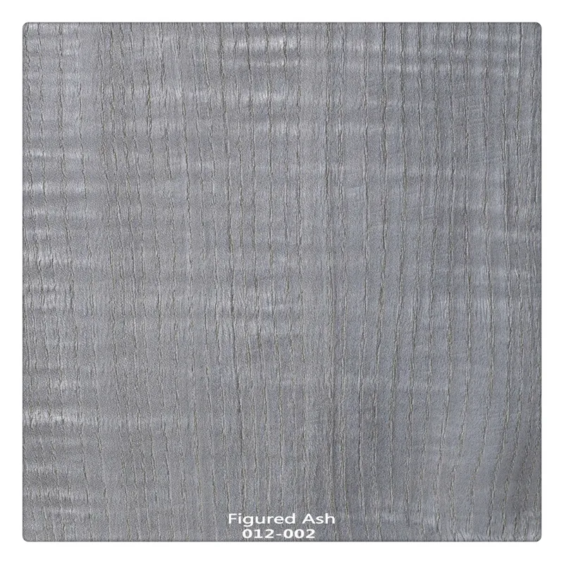 Factory  Sale  Figured White Ash  Veneer  Dyed Figure White Ash Veneer  Plywood Panel  For Hotel Furniture