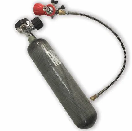 Air Rebreather Breathing Apparatus Pressure Reducer With Breather Valve and Pressure Gage