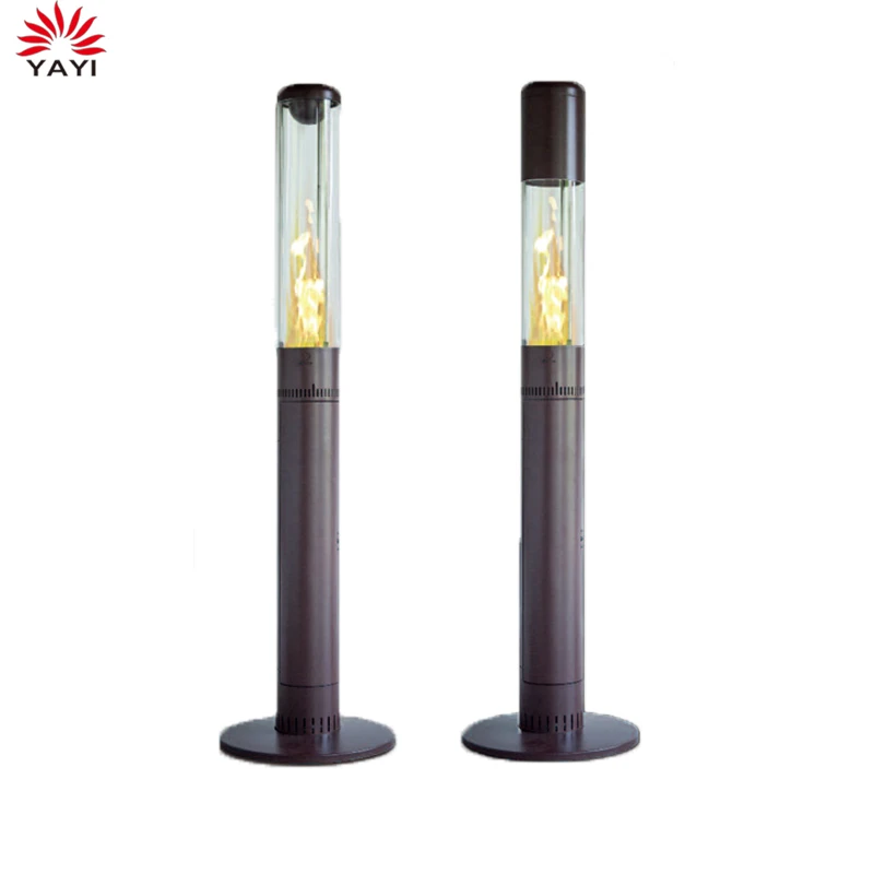 Freestanding Wood Pellet Stove Flame Heater Chamber Burner Pellet Heater