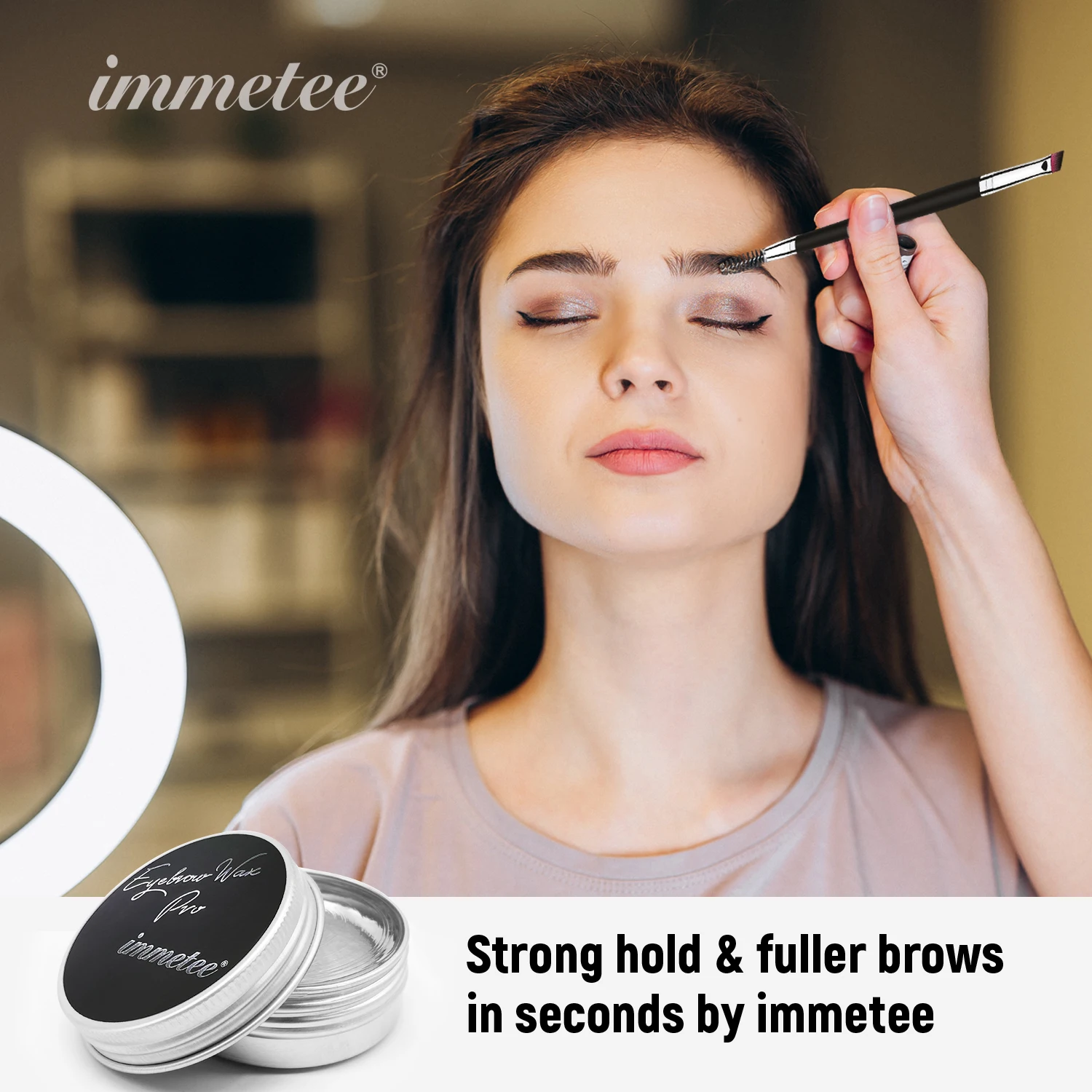 IMMETEE Eyebrow Gel Daily makeup products Brow Styling Soap Long Lasting Styling Brow Wax