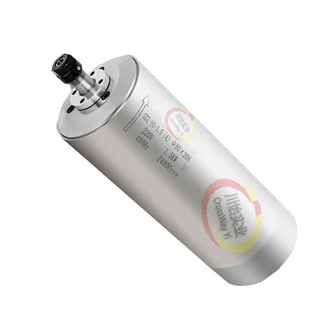 CNC Water Cooling Motor Spindle 800W 1200W1500W 2200W 2400W 3200W For Cnc Machine