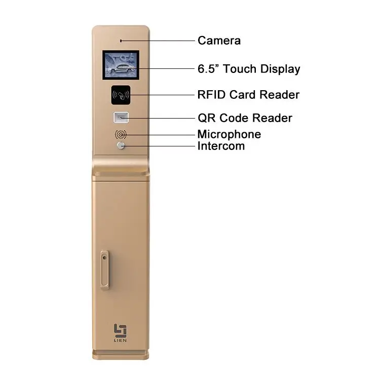 LIEN Self Payment Kiosk Lcd Monitor Charging Machine Checkout Payment Parking Kiosk