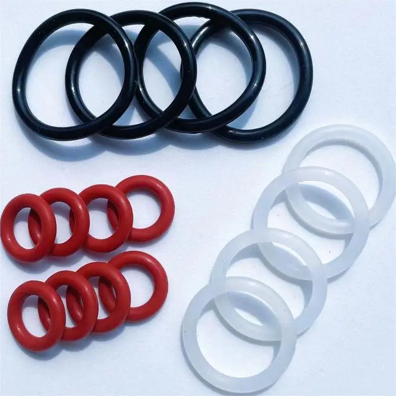 Customised Free Sample Clear Rubber O-Rings Silicone O-Rings