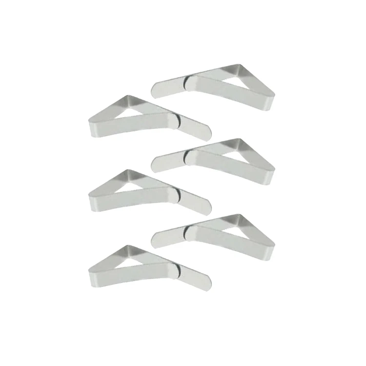 6 Pcs Tablecloth Clips Stainless Steel Table Cloth Holders For Party Camping Wedding