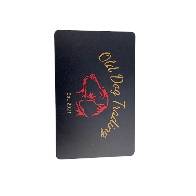 Custom 20PT Frosted White PVC Business Cards OEM Printing White PVC Membership Card Plastic Business Card