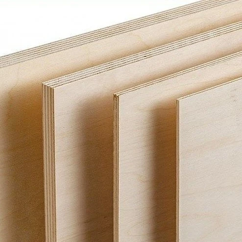 Plywood Sheet Plywood Factory Direct Selling 2-21mm Plywood Birch  For Furniture  And Construction