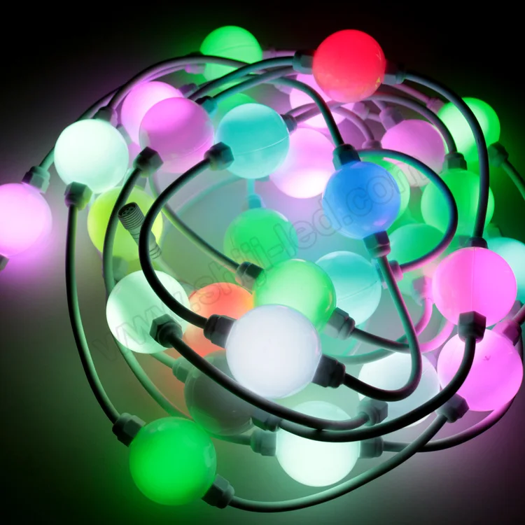 50mm UCS1903 WS2801 Matrix Addressable LED Ball Light Pixel LED Magic Christmas Lights