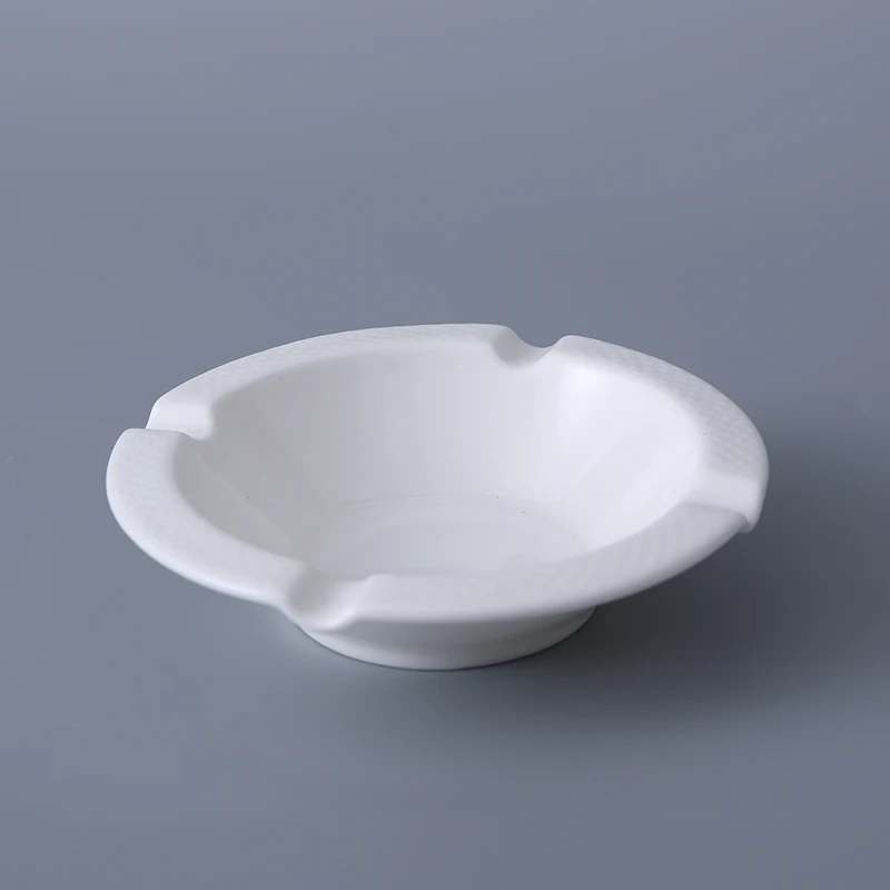 Посуда для ресторана с логотипом на заказ, фарфоровая посуда, пепельница 4,5 дюйма