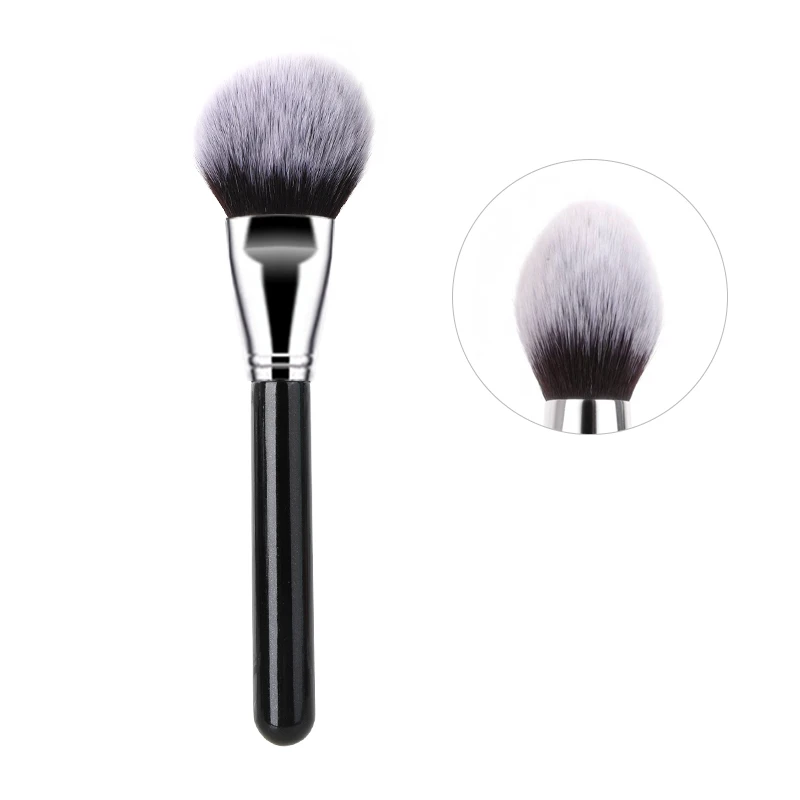 FEIYAN High Quality Flap Powder Brush Makeup Synthetic Soft Hair Luxury Individual Single Private Label Big Fluffy Powder Brush