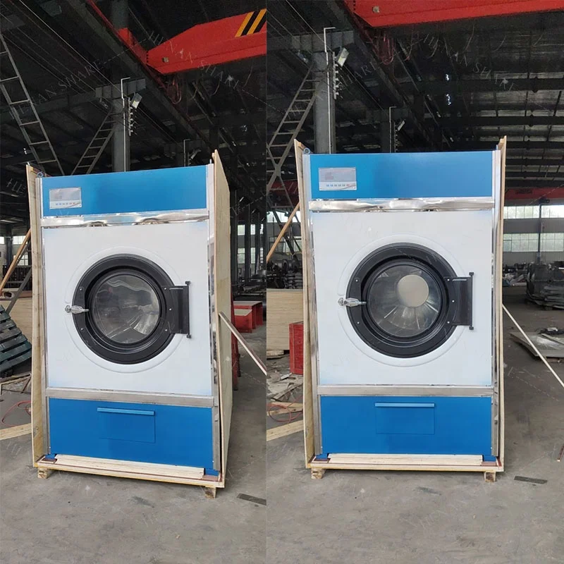 Industrial Fabric Rotary Drum Dryer Washing Machine and Clothes Dryer Price