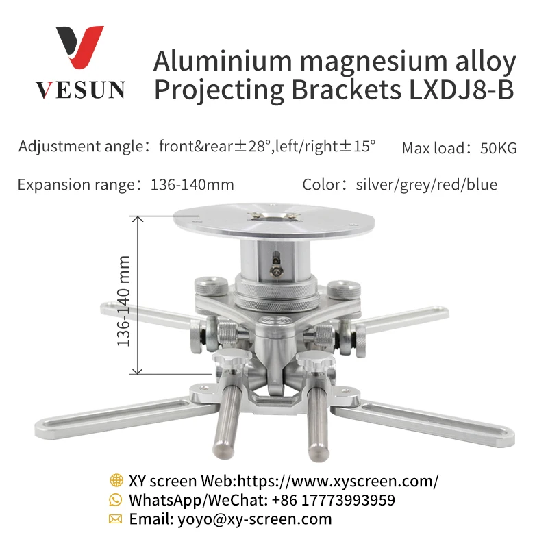 High Class Retractable Projector Ceiling Mount for High End Home Theater