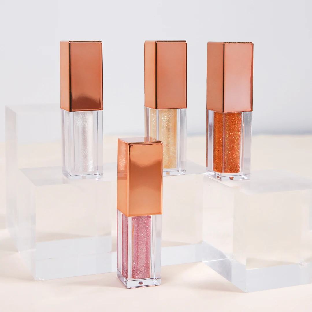 New Reflective High Quality Talc Free Best Vendor Kids Makeup Products Sparkling Shinning Single Color Liquid Glitter Eyeshadow