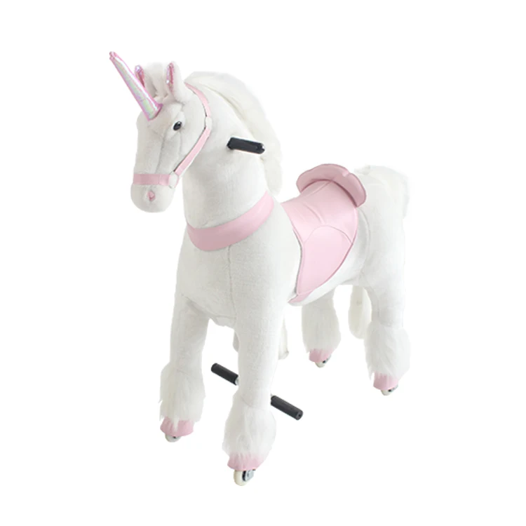 Top Quality Large Mechanical Horse Riding Toy Walking Toy Unicorn Horse