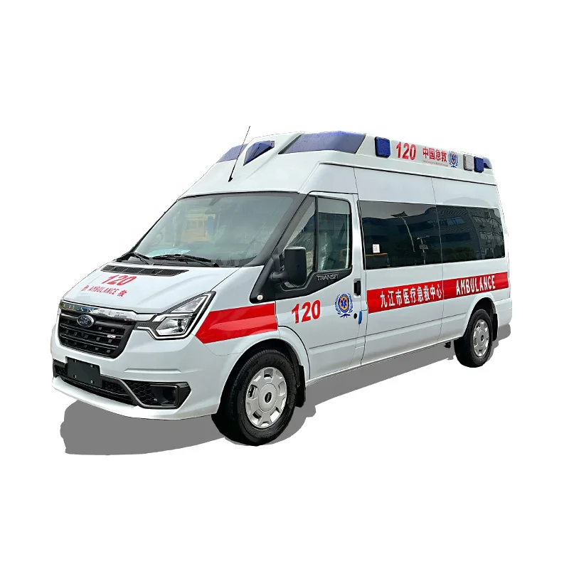 Hot Selling Emergency Monitoring Ward-Type Ambulance Vehicle for Hospital Use
