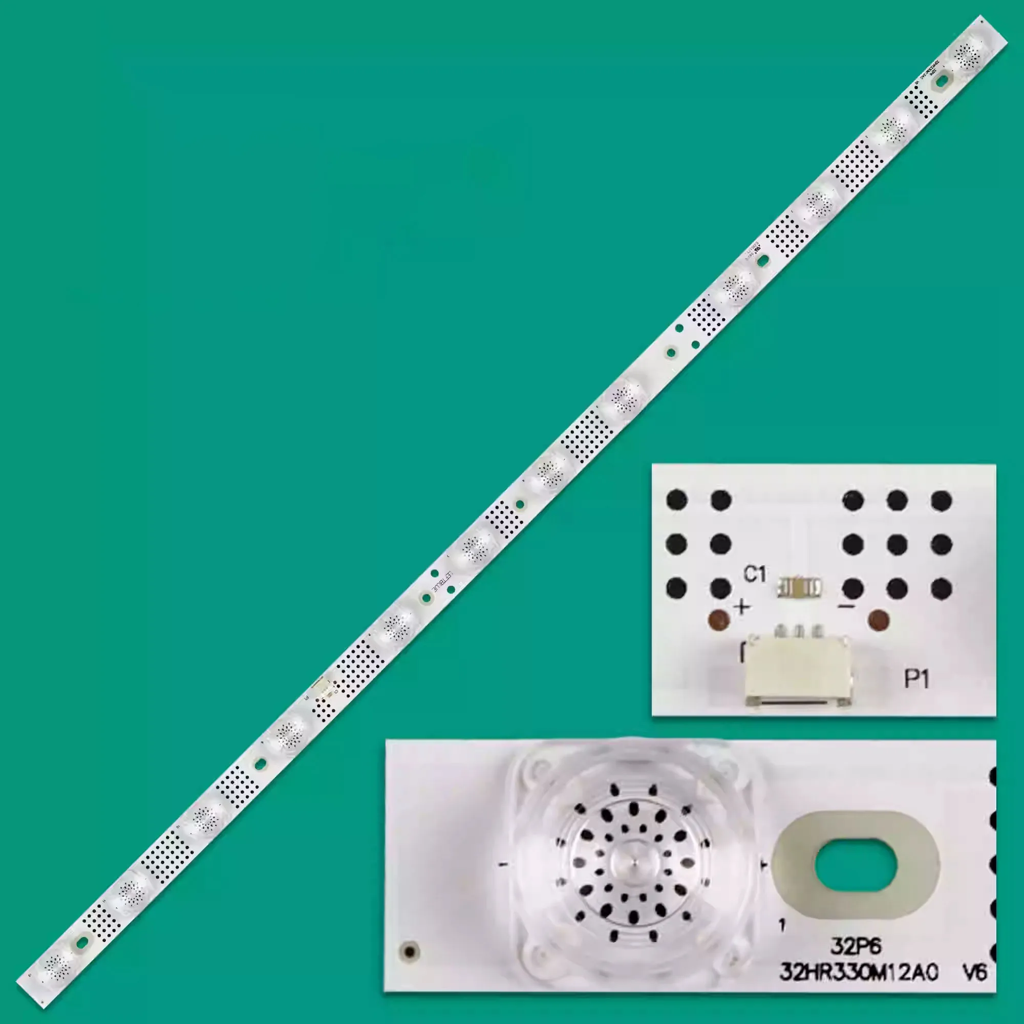 HX-NO.145 LED Backlight TV For 32inch 4C-LB3212-HR02J 32HR330M12A0 Backlight Strip TV spare parts L32F3301B 32HE5800 3212-HR01J