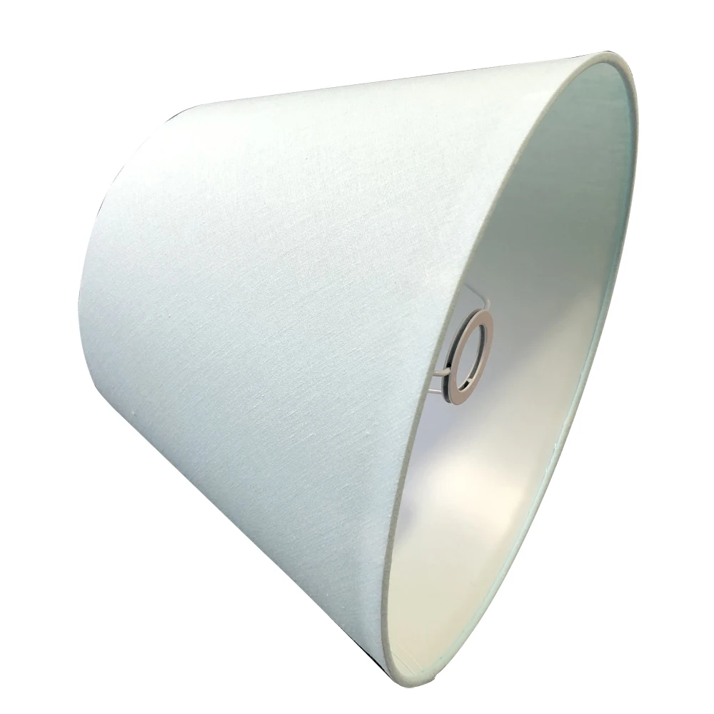 Wholesale Handmade Light Blue Fabric Round Lampshade