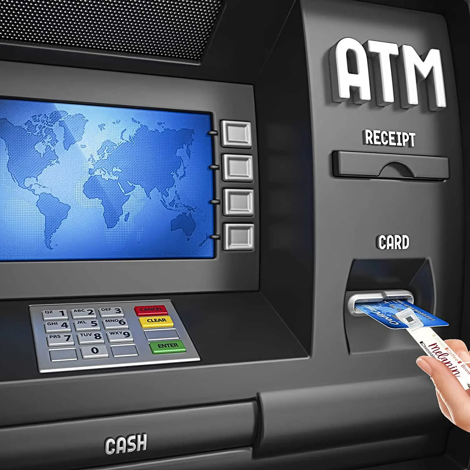 Acrylic Keychains Card Puller Keyring Credit Card Grabber for Long Nails clip with Custom logo or thickness of Butterfly Series