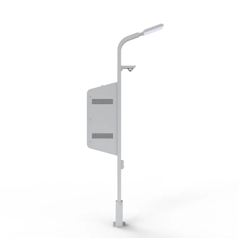 Intelligent Digital Street Pole LED Backlight LCD Advertising Display 3G/4G/WIFI Wireless Outdoor Digital Signage