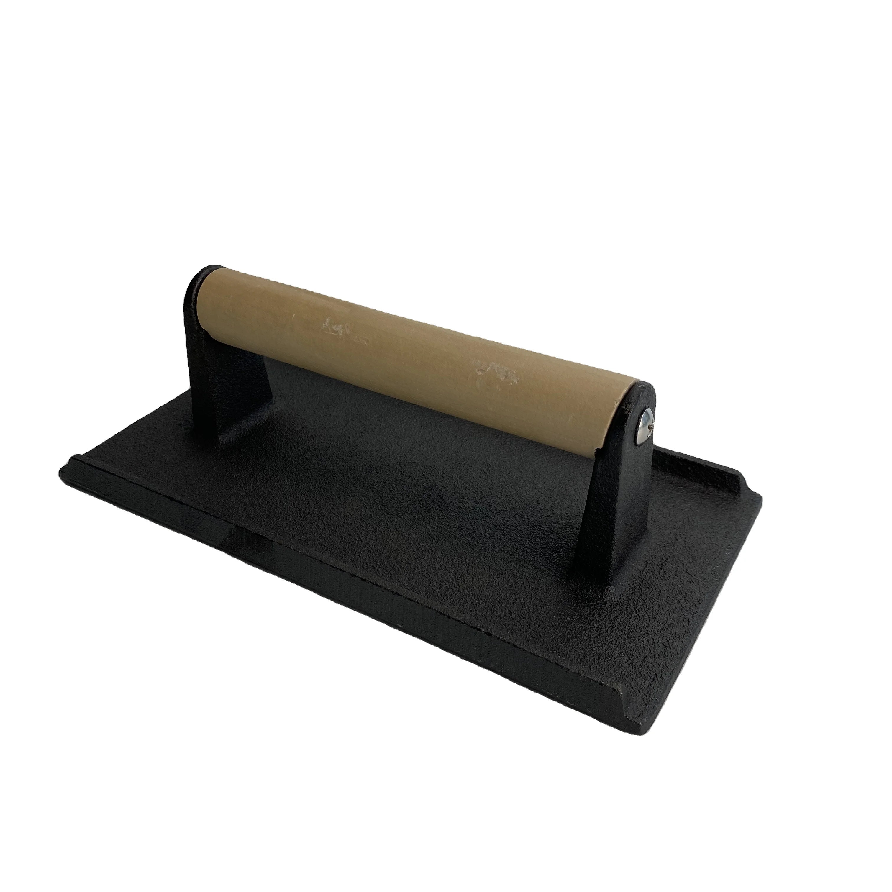 Amazon Hot Sell Roast Meat Press Striped with Heavy-Weight Hamburger Bacon Sausage Grill Press