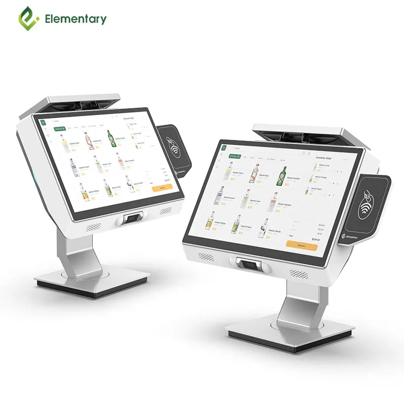 Оптовая продажа Android Smart Restaurant POS-система все-в-одном сенсорный экран киоск с безопасными онлайн-платежами NFC WIFI кассовые аппараты