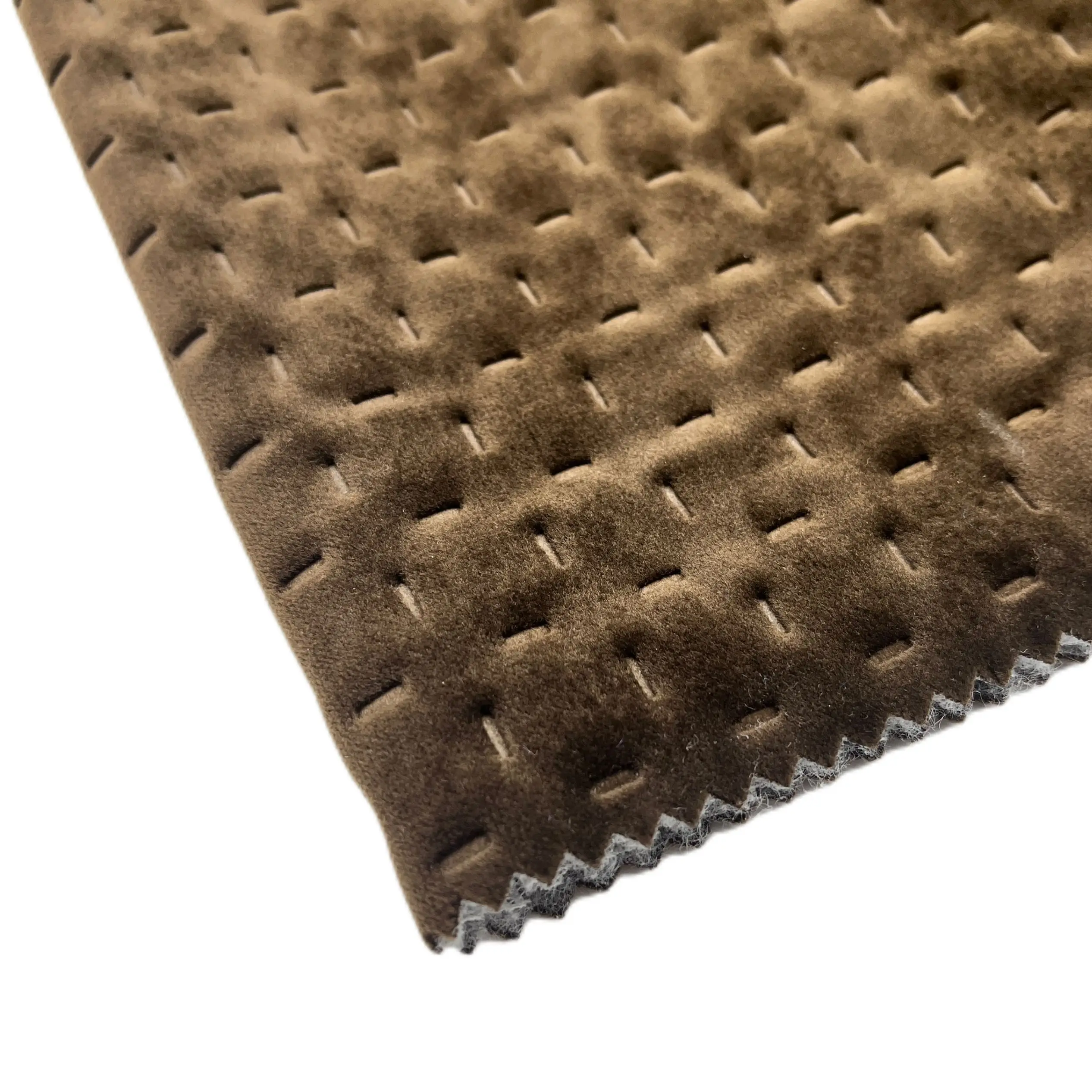 wholesale 100% polyester furniture home textile velvet fabric ultrasonic quilting fabric for sofa furniture