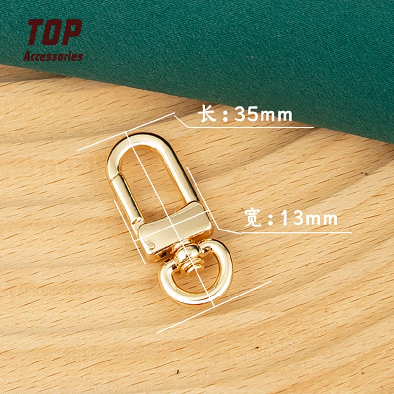 Handbag Accessories Chain Hanging Buckle Gold Alloy Hardware Manufacturer