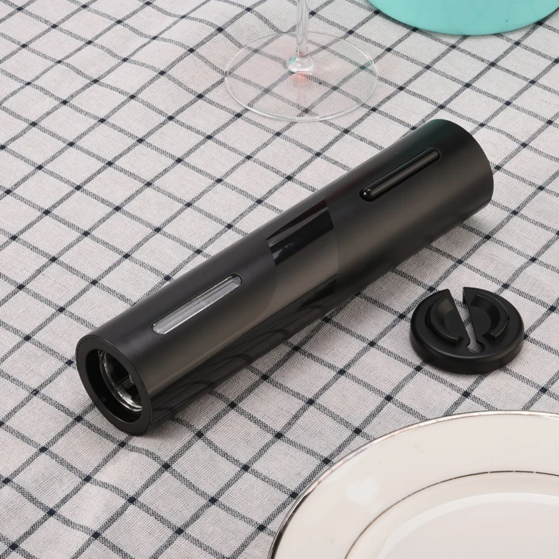 4In1 Electric Wine Bottle Opener Gift Set With Foil Cutter,Wine Stopper,Wine Preserver