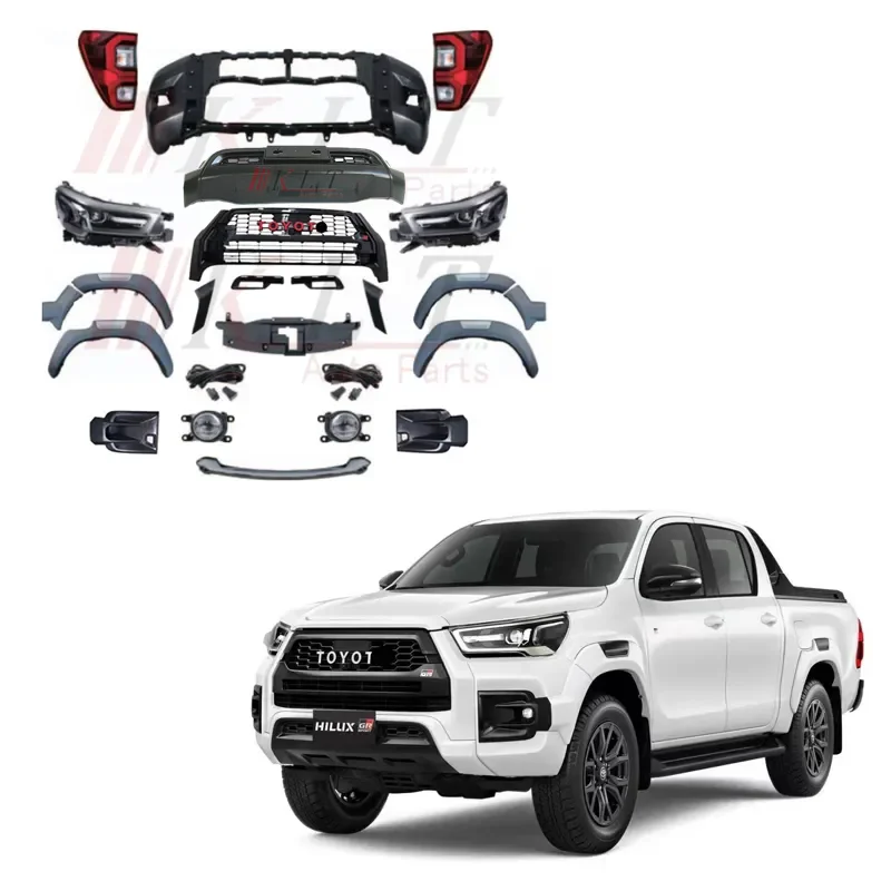 Комплекты для кузова KLT 2016-2019 Toyota Hilux Revo Rocco upgrade до 2021Toyota hilux gr sport